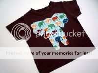 Lilikoi Lane Elephant Shirt<br>Urban Circus- Earth Elephants Fabric<br>You Choose Size and Color