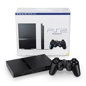 Playstation 2 Black Console Slim