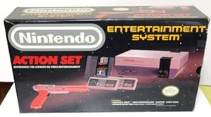 Nintendo NES System - Video Game Console Bundle  (Includes 2 Controllers / Zapper / Super Mario Bros./Duck Hunt)