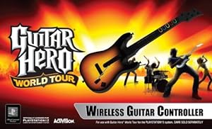 PS2 Guitar Hero World Tour - Stand Alone Guitar