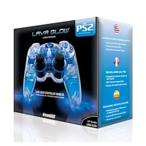 Playstation 2 Lava Glow Wired Controller