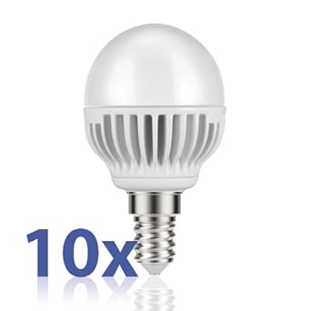 OSRAM Candela Lampadine LED Attacco E14 Luce Calda 2700K Confezione da 10 Pezzi 2.5 W Equivalenti 25 W