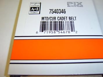 Made With Kevlar. 954-0456 Replacement Belt for MTD 754-0456