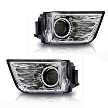 For Ford Mustang 99-04 Smoke Lens Pair Bumper Fog Light Lamp OE Replacement DOT