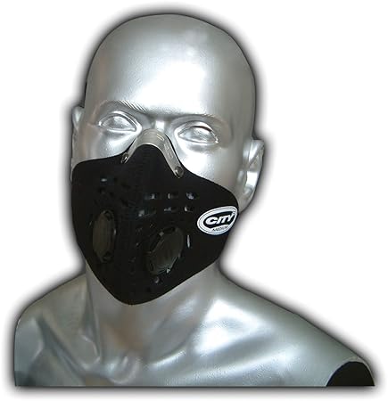 masque anti pollution bleu