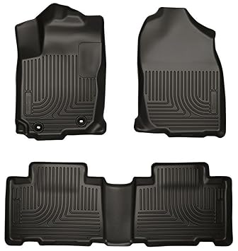 Husky Liners 99531 Weatherbeater Black Front And 2nd Seat Floor
