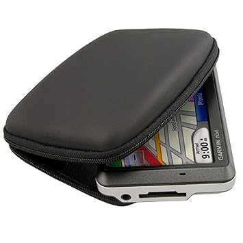 Balck Travel Nylon GPS Carry Case Cover Pouch Bag For 5" 5.2" TomTom Garmin Nuvi