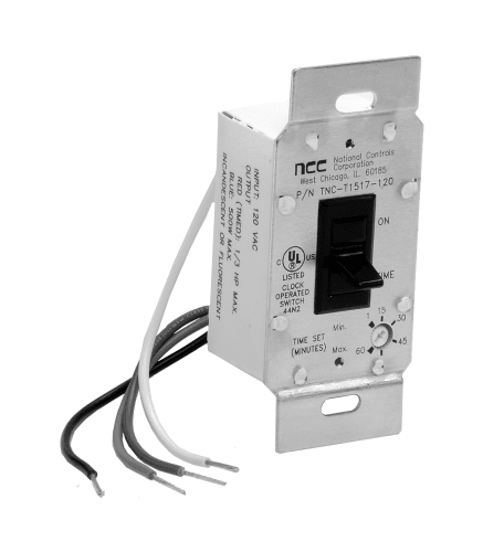Soler and Palau FLTD-60 Aluminum Plate Controls Fan/Light Delay Timer Switch Picture