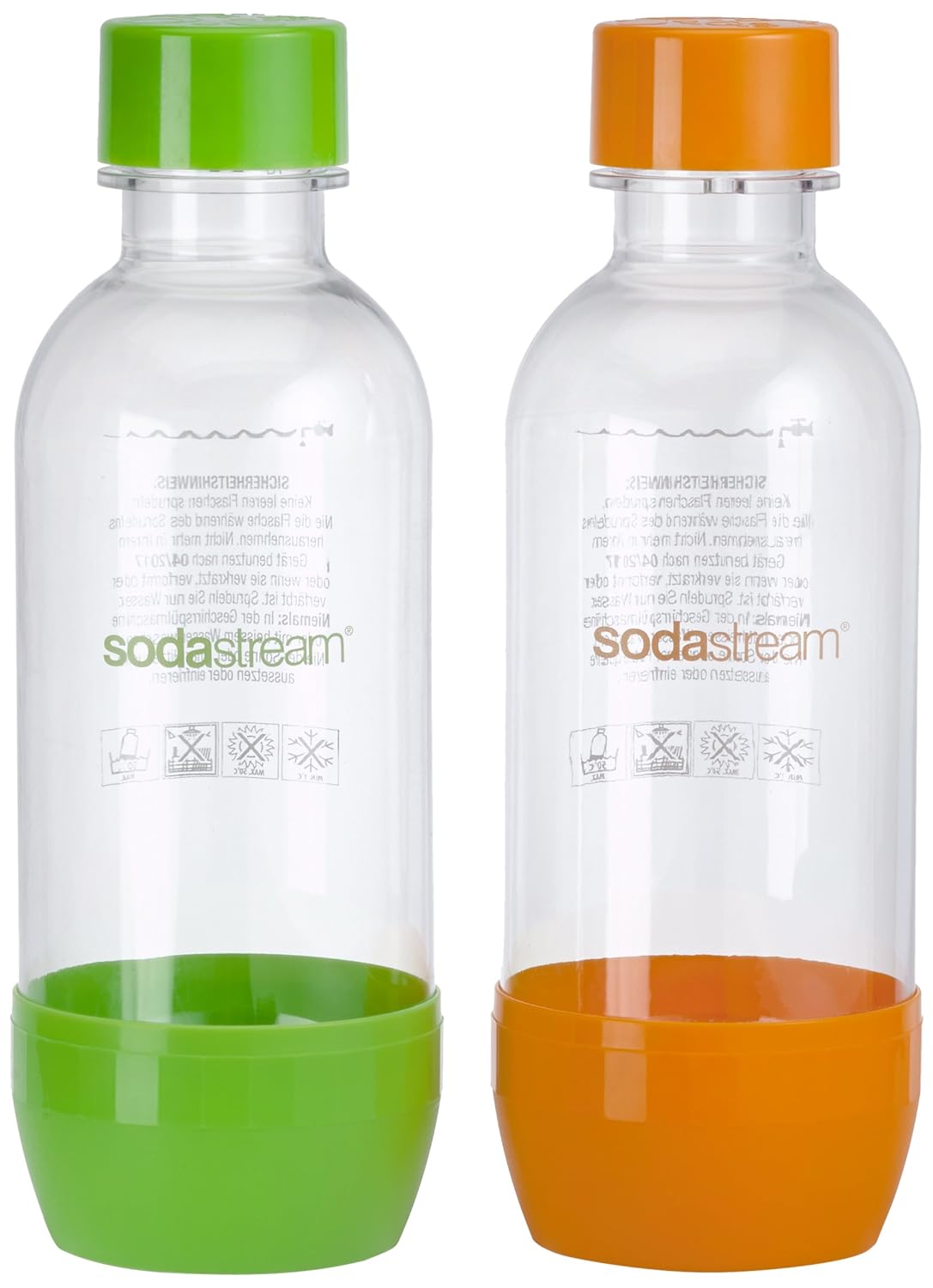 SodaStream 2 x 0,5L PET-Flaschen, grün