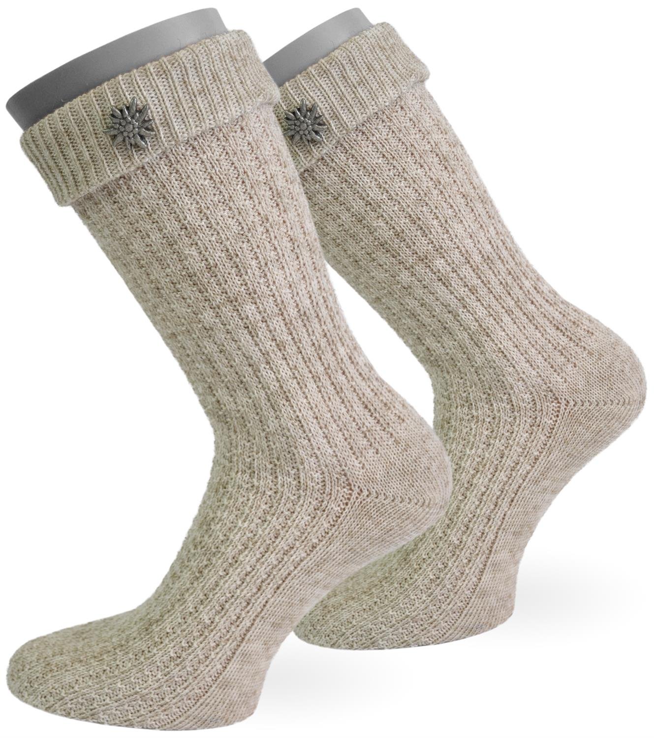 1 Paar Socken kurz oder Lang für Trachten