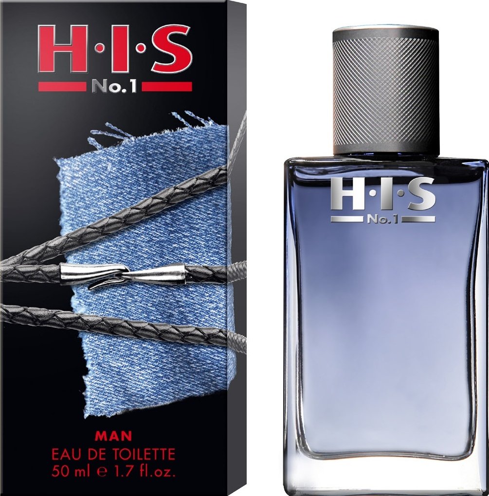 H.I.S No.1 man Eau de Toilette, 50 ml