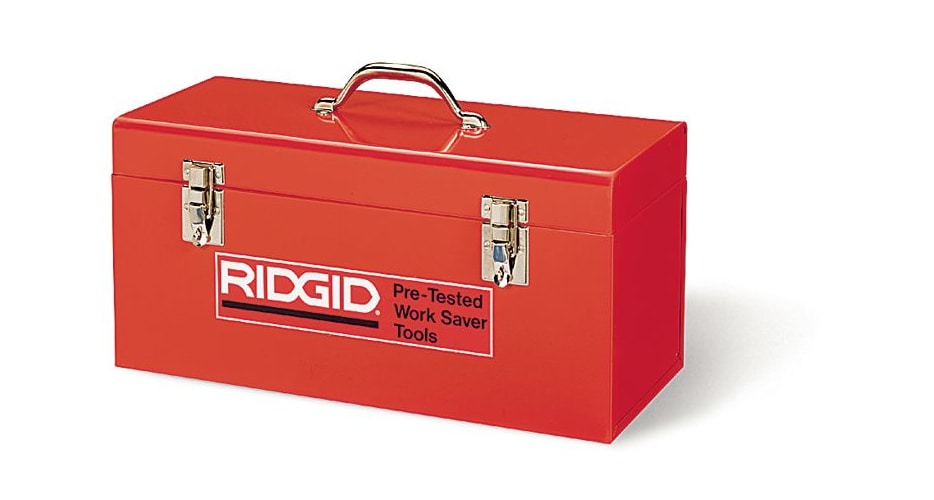 Ridgid 33085 Red 606 Standard Tool Box with Tray 33085 Picture