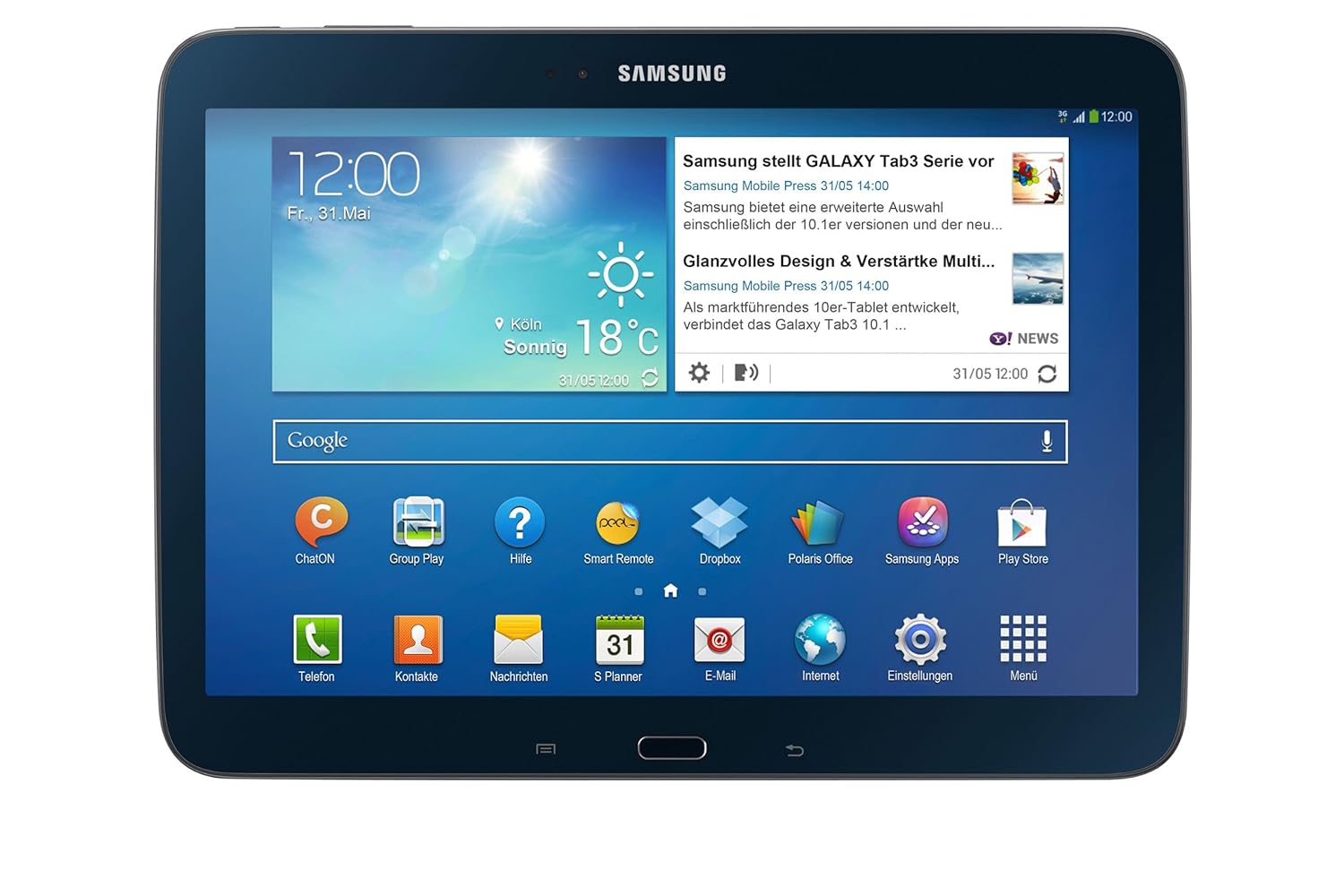 Samsung Galaxy Tab 3 25,7 cm (10,1 Zoll)