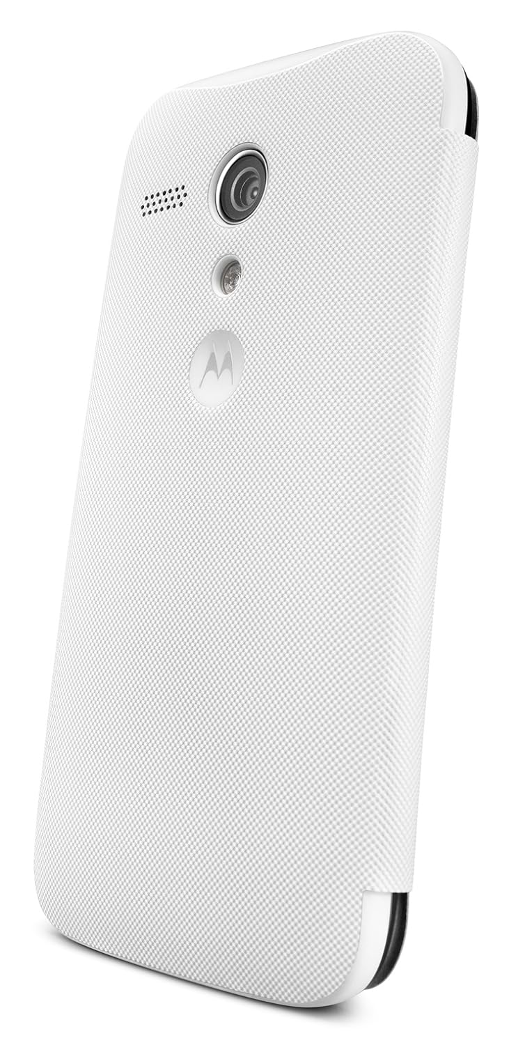 Motorola Flip Shell für das Moto G weiß