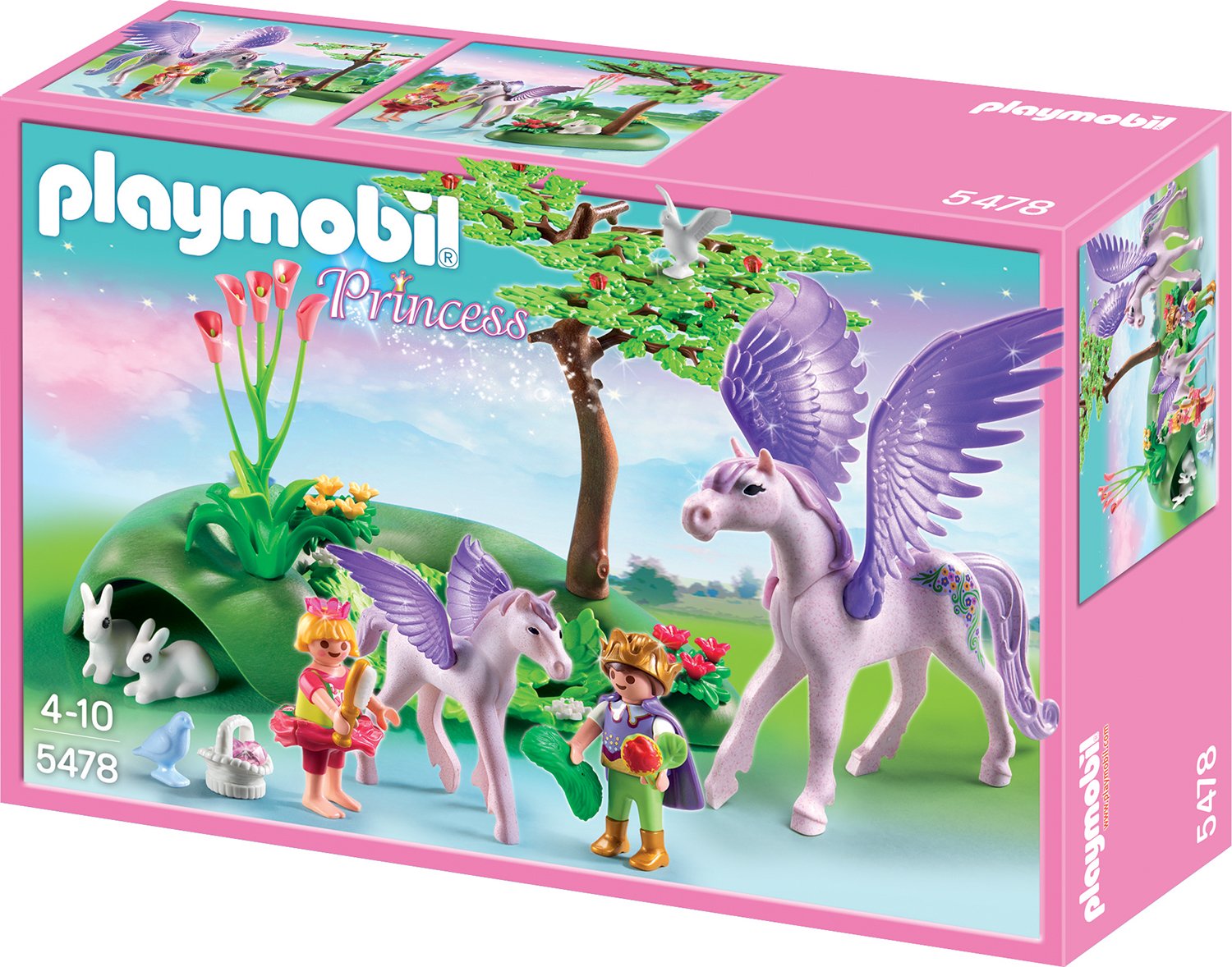 PLAYMOBIL 5478 - Königskinder beim Baby-Pegasus