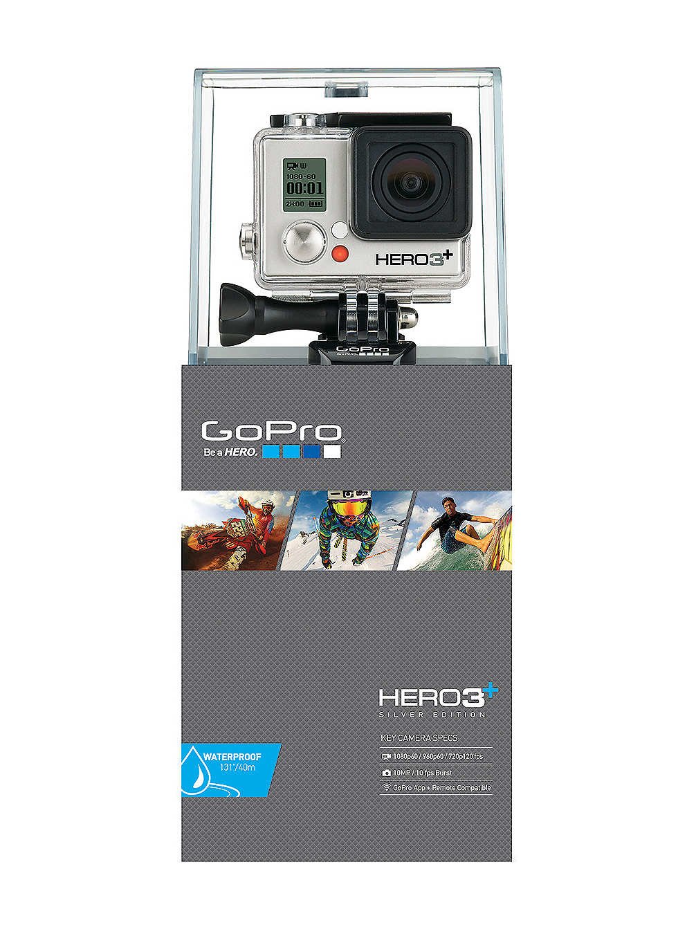 GoPro Actionkamera Hero3+ Silver Edition