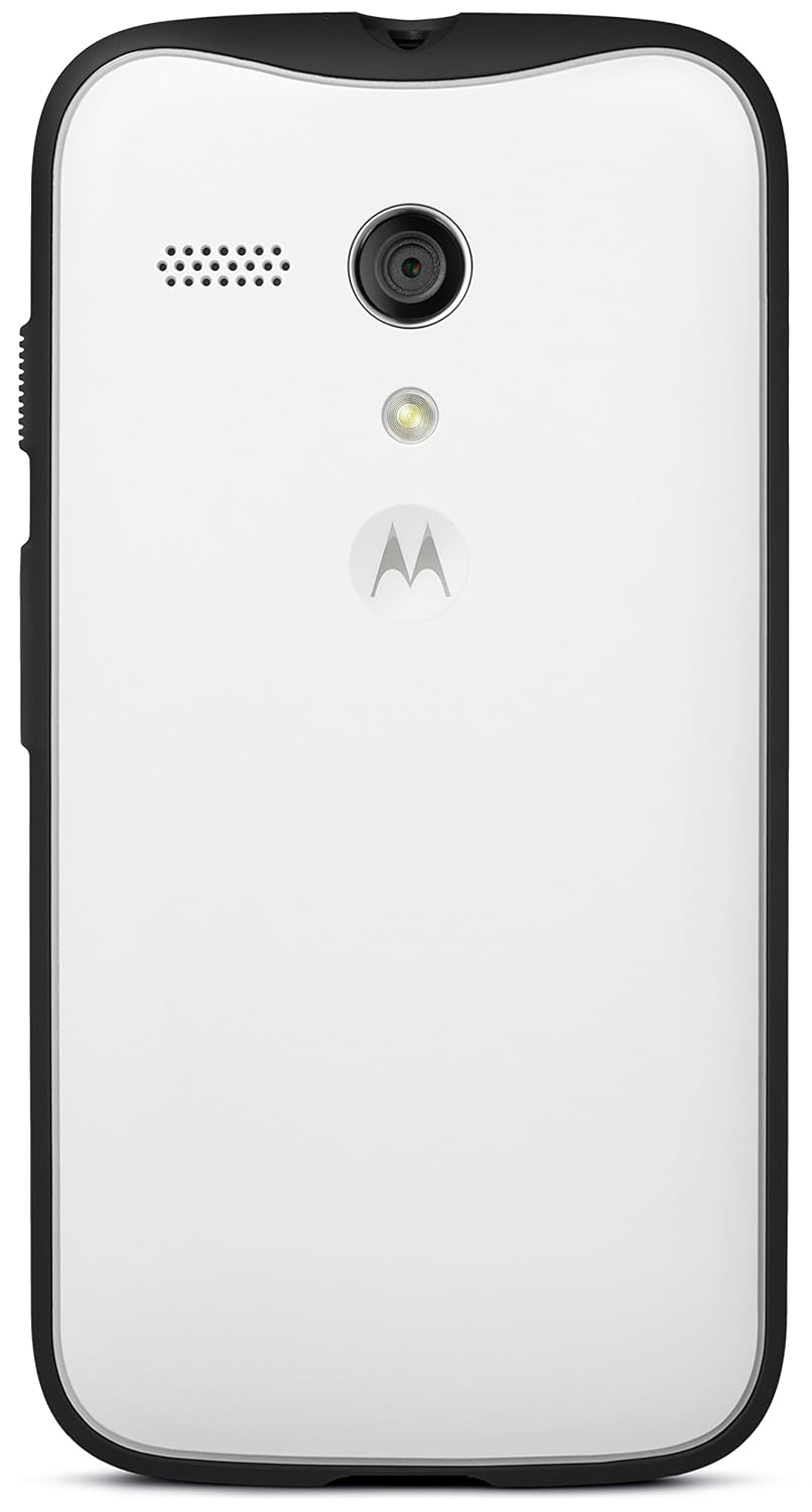 Motorola Moto G Grip Shell Case weiß/schwarz