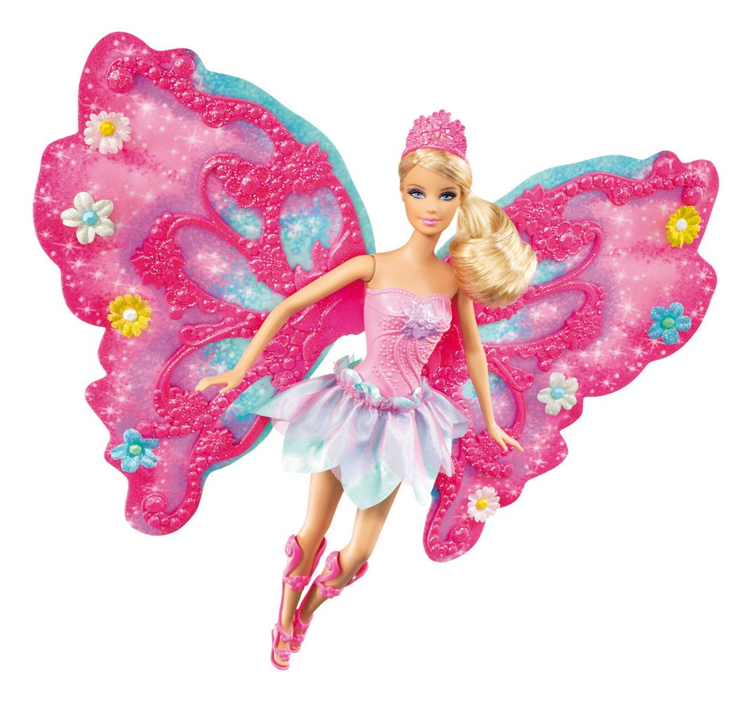 Mattel Barbie W4469 - Zauberhafte Blumenfee,