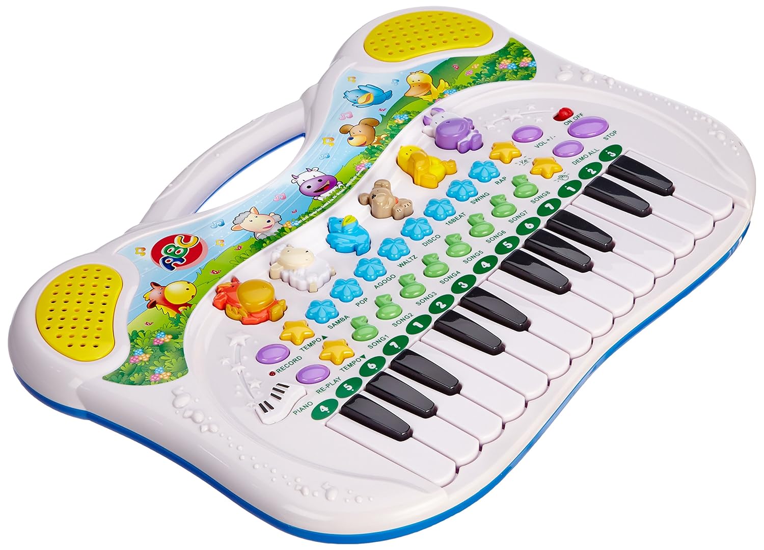 Simba 104015670 - Play and Learn Tier-Keyboard,