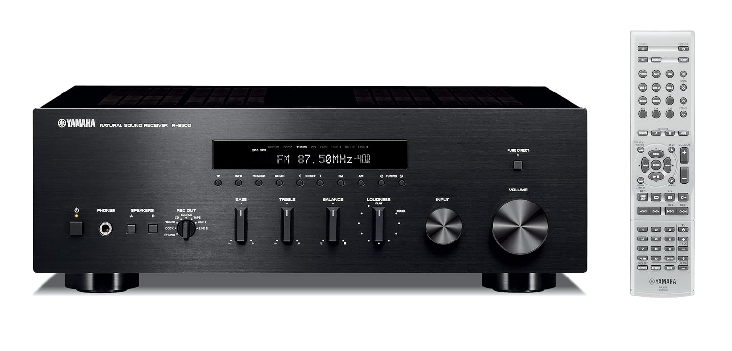 Yamaha R-S500 Stereo Receiver (Apple iPhone/iPod/Bluetooth