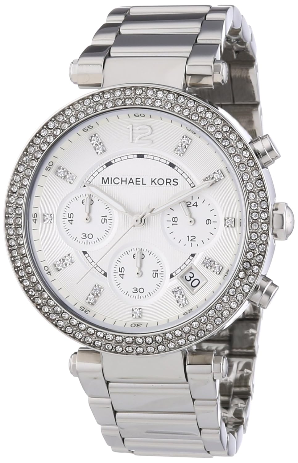 Michael Kors Damen-Armbanduhr Parker Chronograph