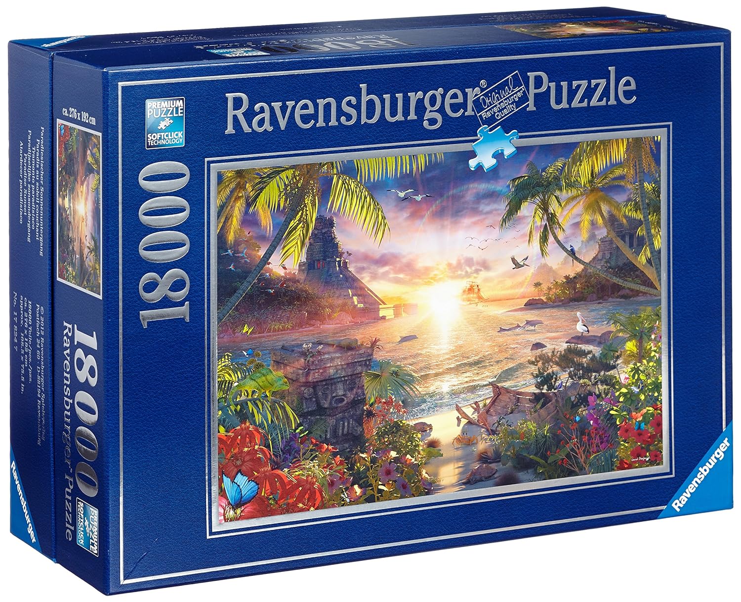 Ravensburger 17824 - Paradiesischer Sonnenuntergang-Puzzle,