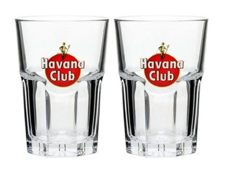 HAVANA CLUB GLAS 2+4CL /-/NEU