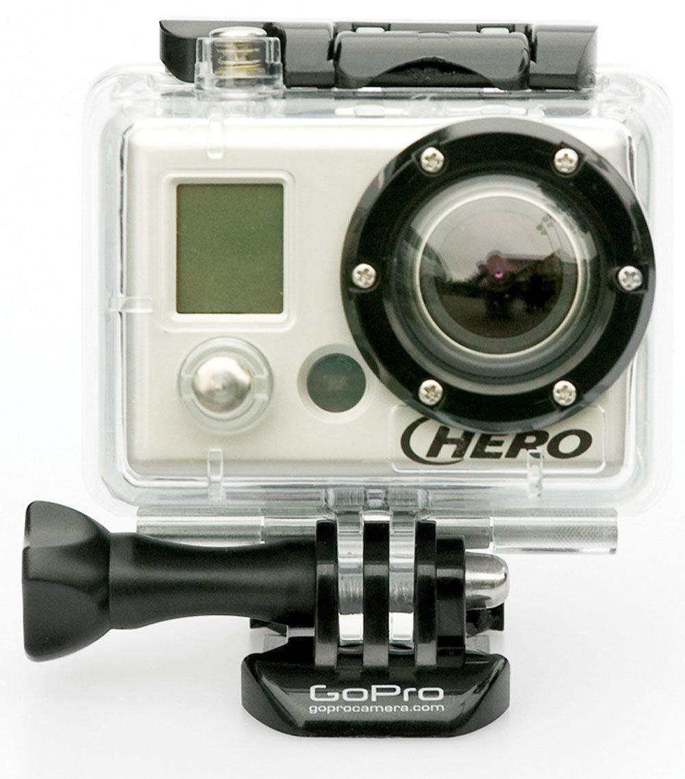 GoPro Action Camera Helmet Hero, black/clear,