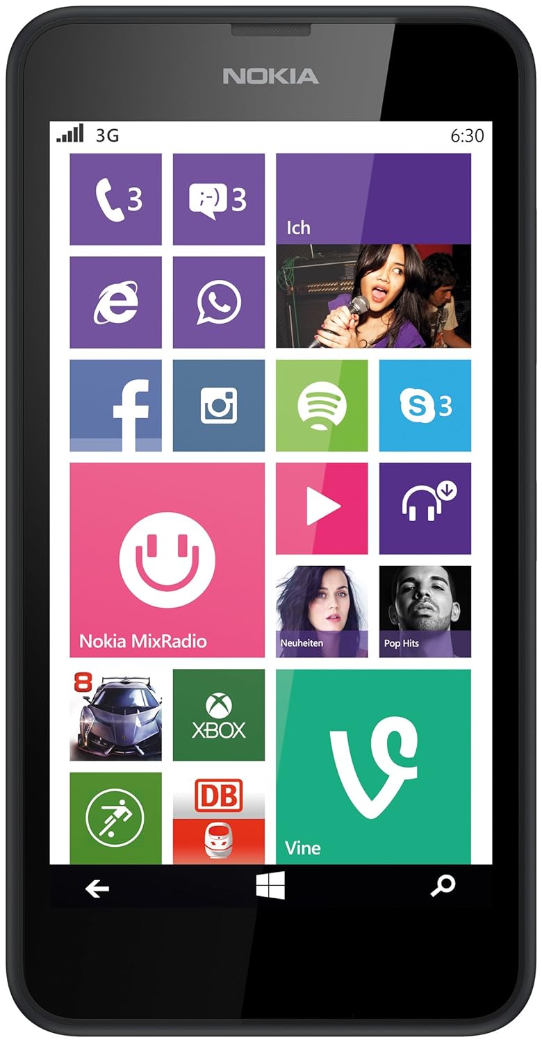 Nokia Lumia 630 Dual-SIM Smartphone (11,4