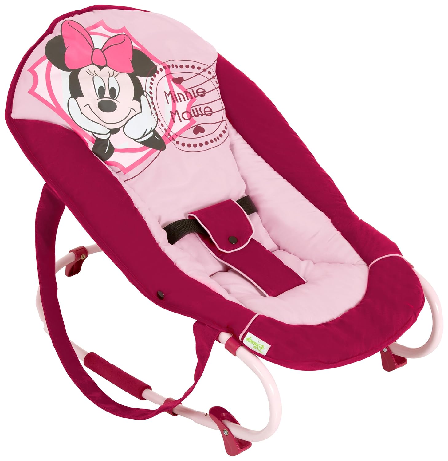 Hauck Rocky V-Minnie Pink II Babyliege/-wippe,