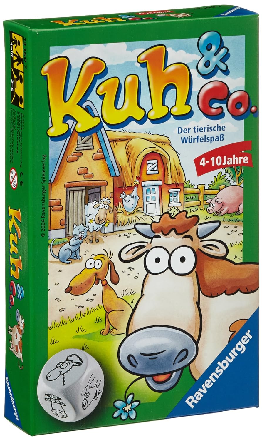 Ravensburger 23160 - Kuh und Co. - Mitbringspiel