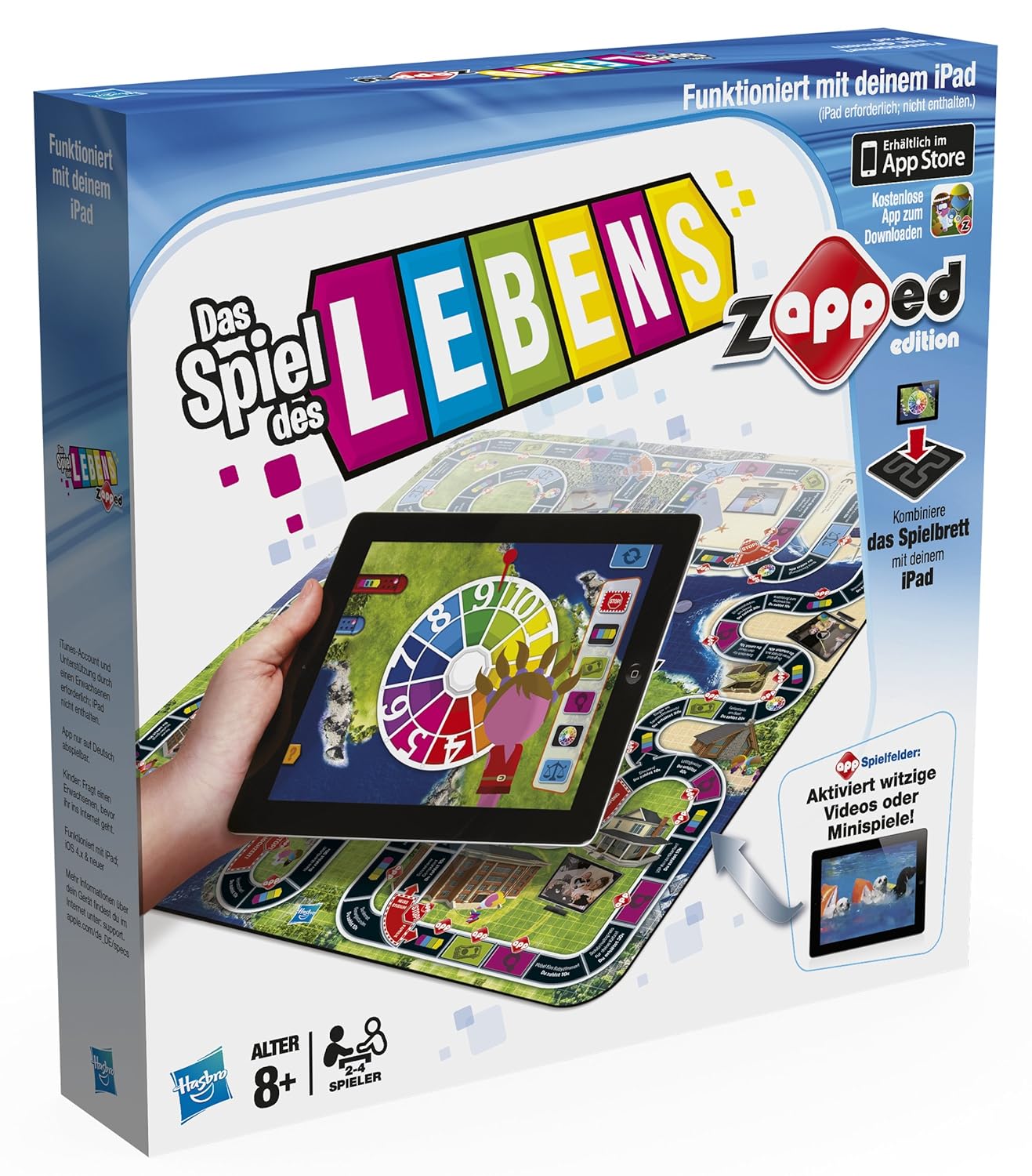 Hasbro 38187100 - Spiel des Lebens Zapped