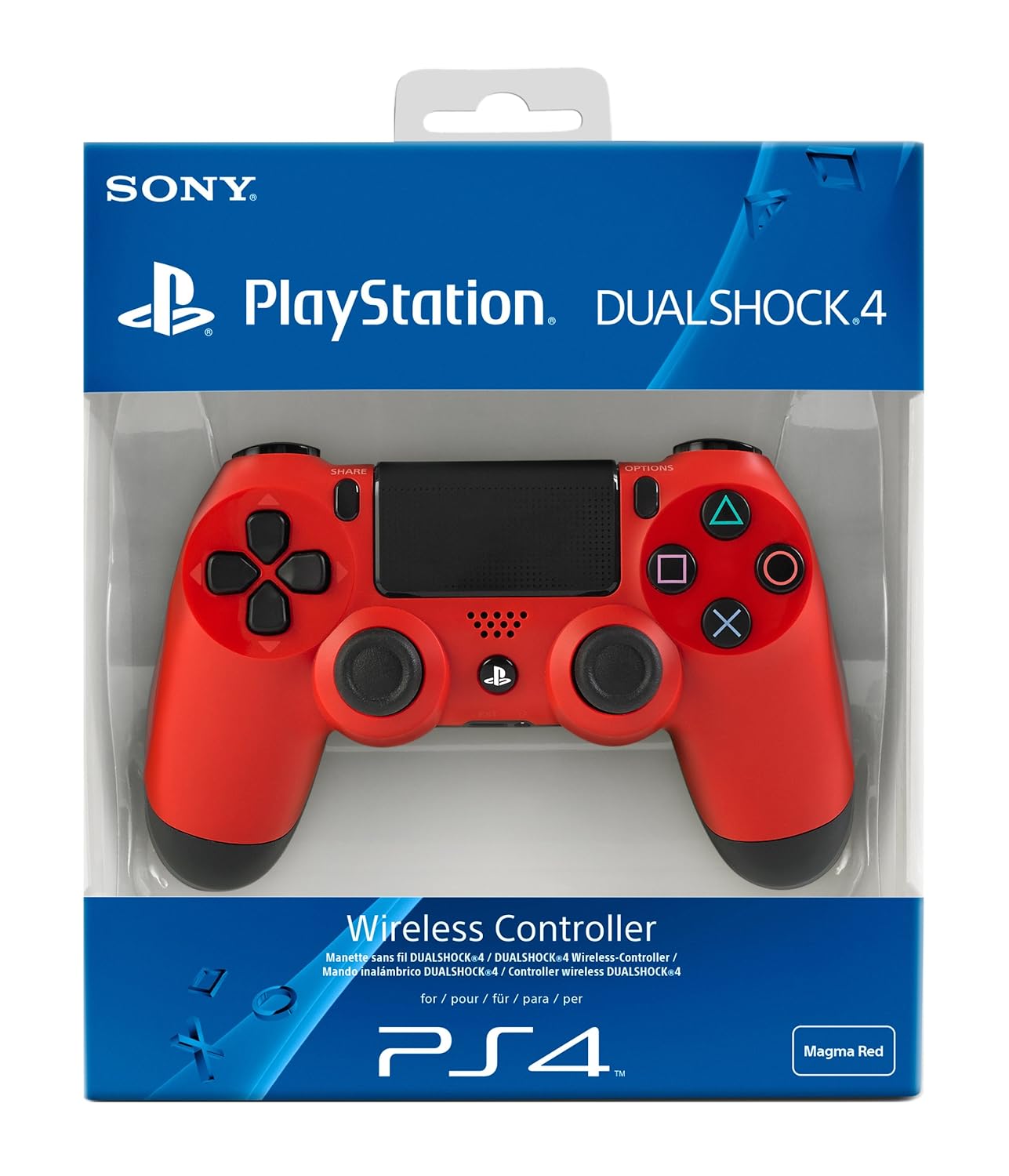 PlayStation 4 - DualShock 4 Wireless Controller,