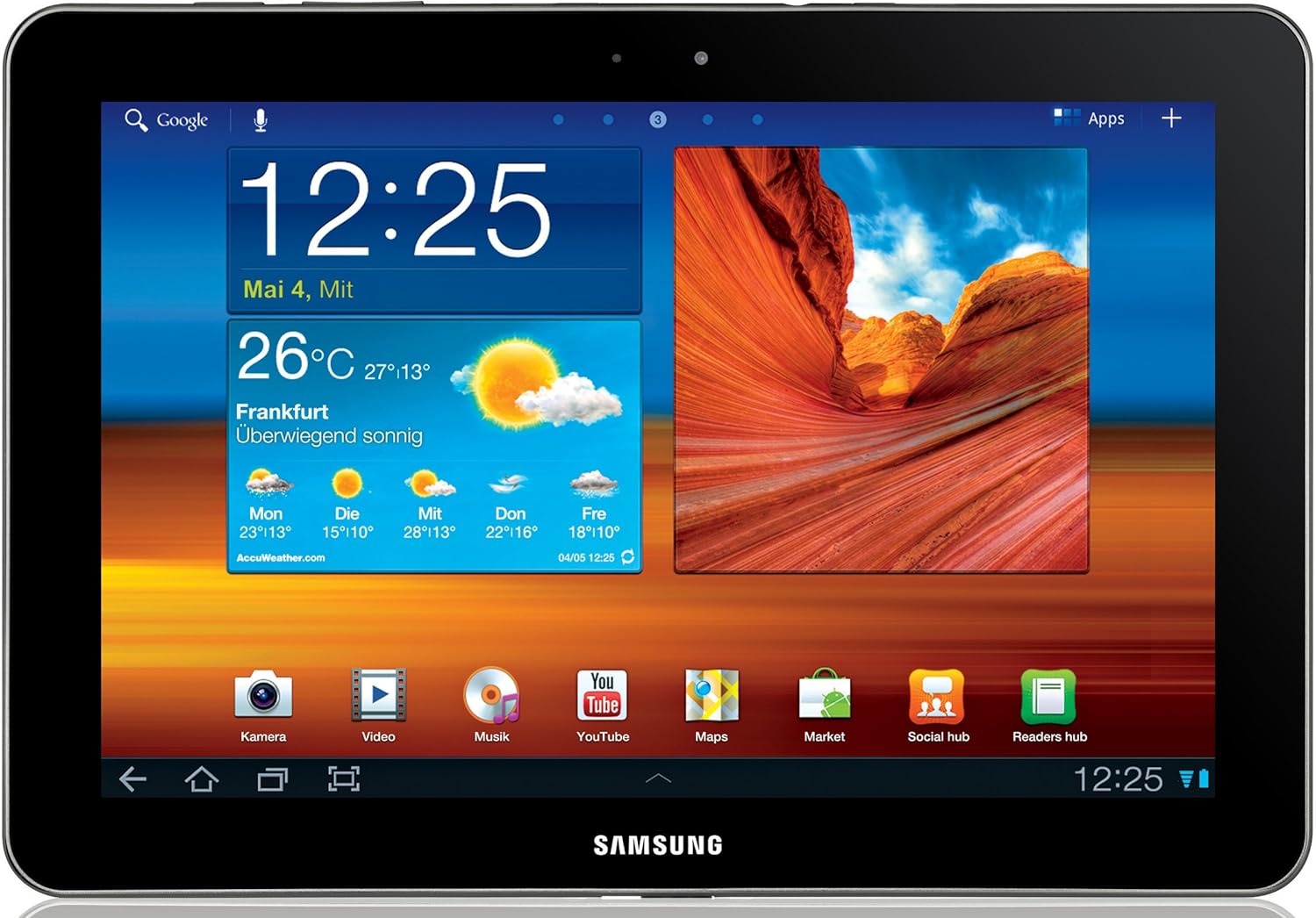 Samsung Galaxy Tab 10.1 P7500 Tablet (25,6
