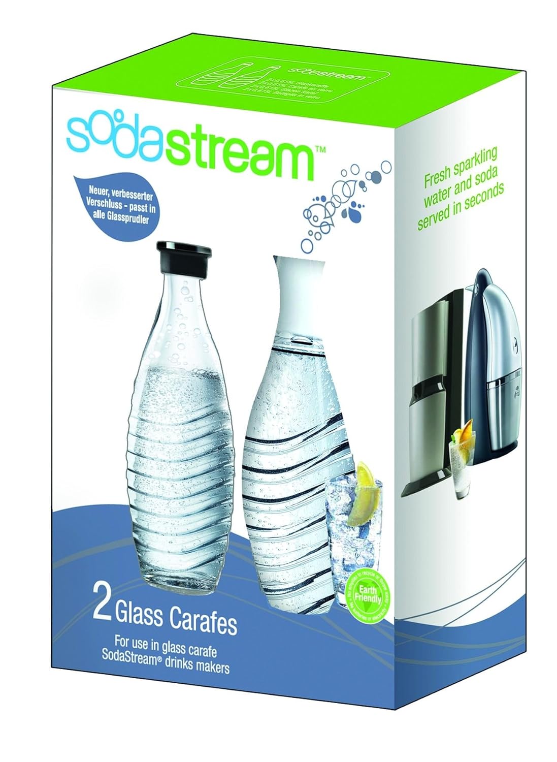 SodaStream DuoPack Glaskaraffe (2 x 0,6L