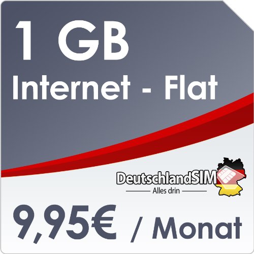 DeutschlandSIM Data 1 GB Flatrate [SIM