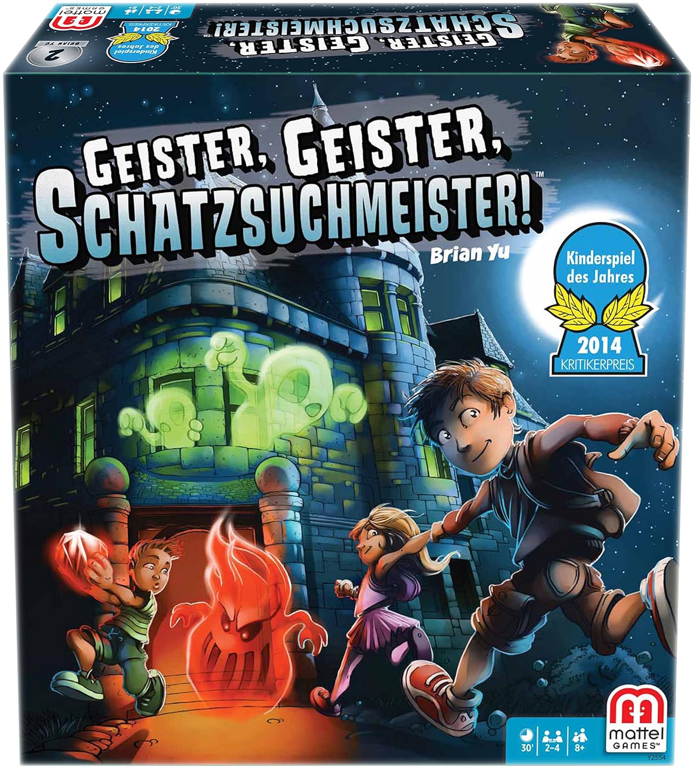 Mattel Y2554 - Geister Geister Schatzsuchmeister,