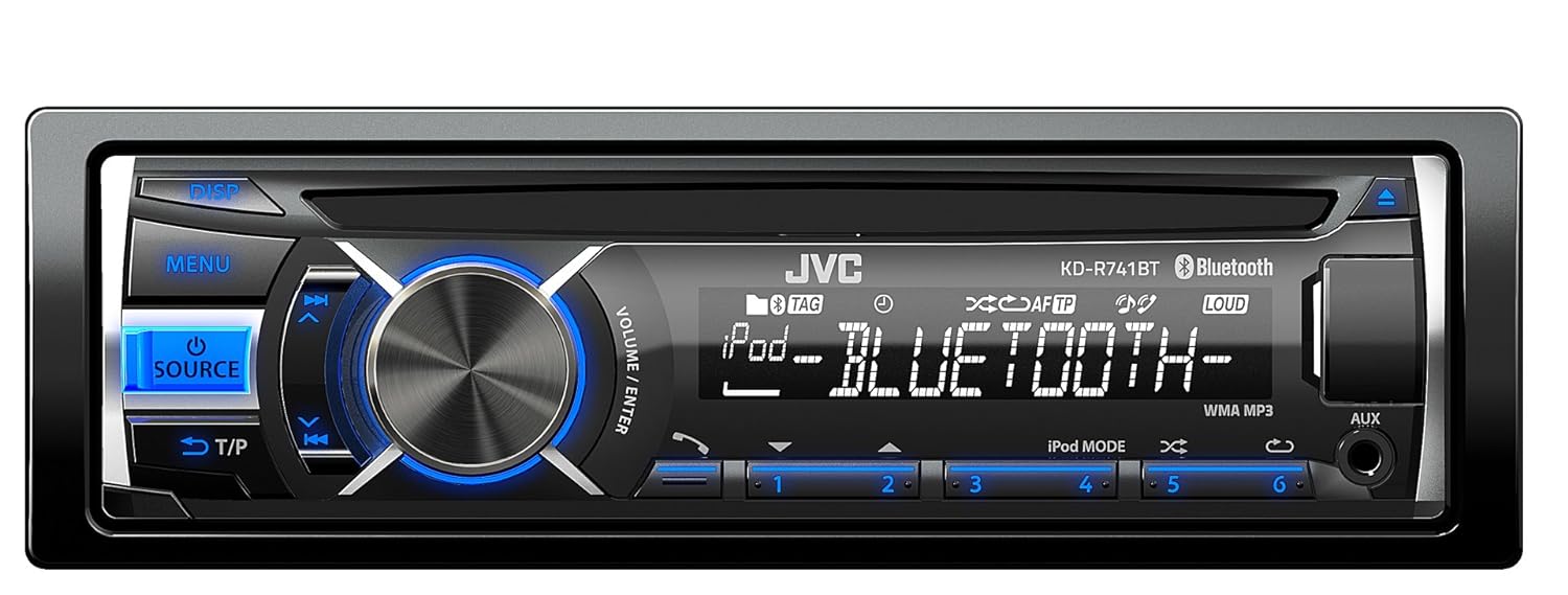 JVC KD-R741BTE Auto CD-Receiver (AUX-IN,