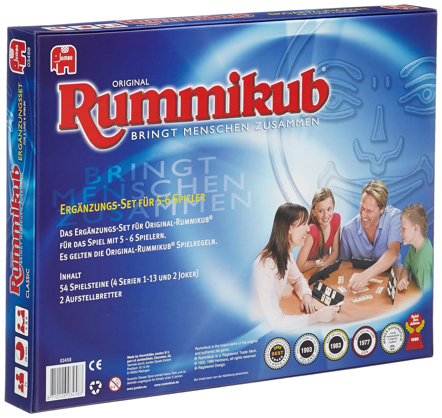 Jumbo Spiele 03458 - Rummikub, Ergänzungs-Set