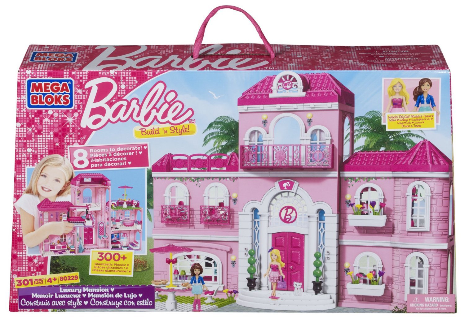Mega Bloks 80229 - Barbie - Build 'n Style