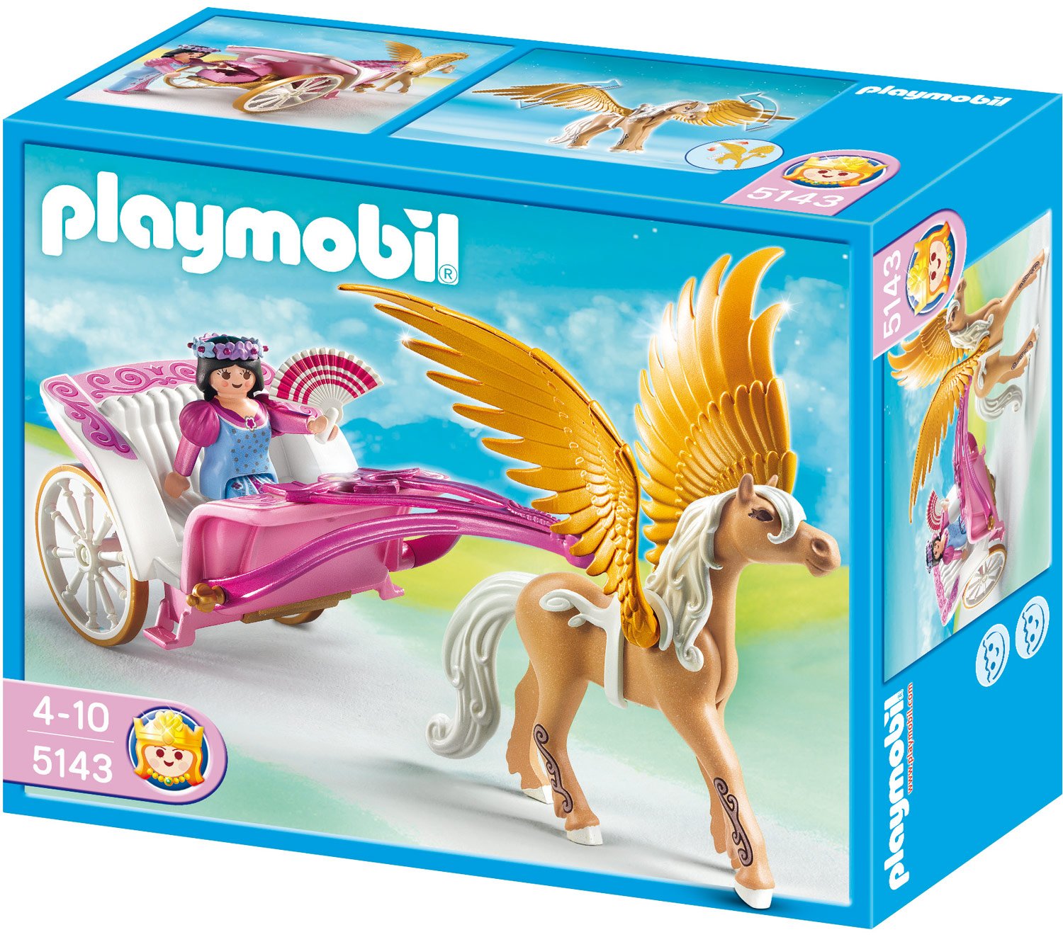 PLAYMOBIL 5143 - Pegasus-Kutsche