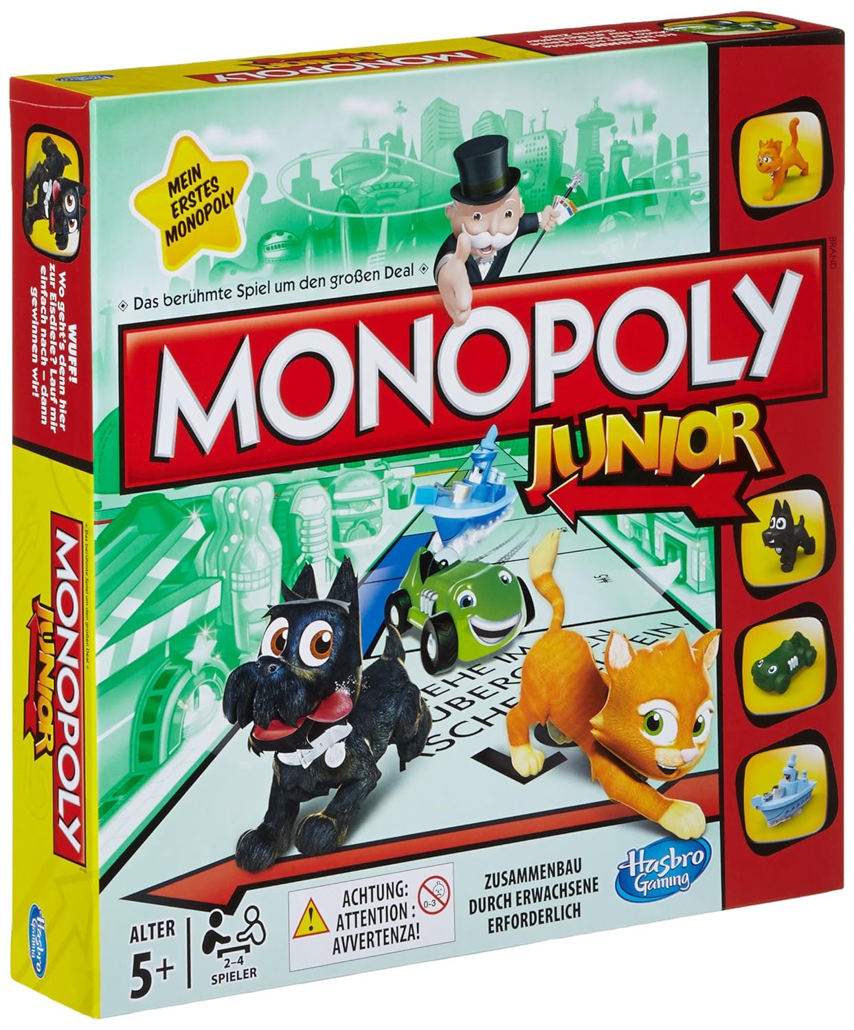 Hasbro A6984100 - Monopoly Junior, Edition