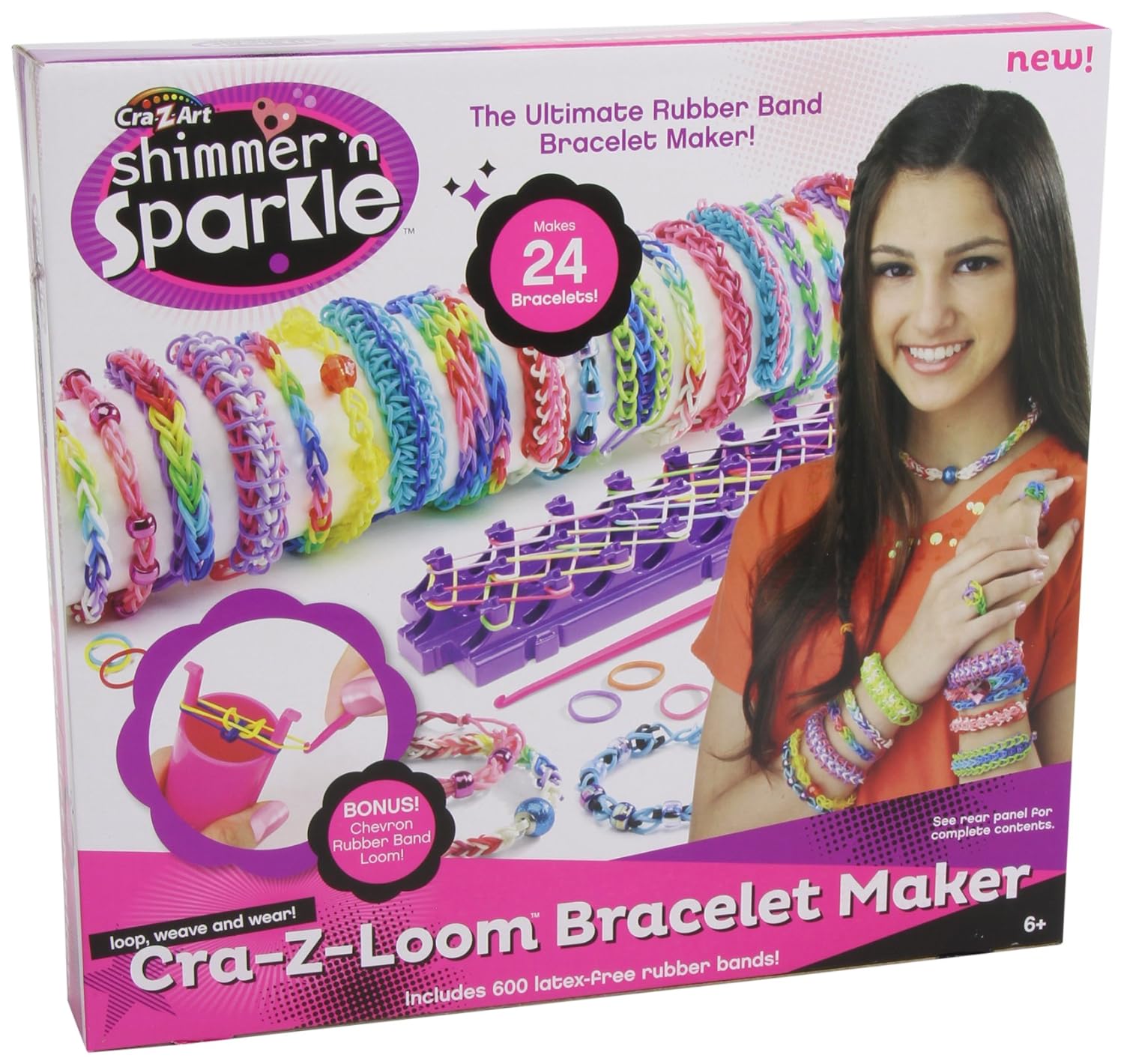 Cra-Z-Art 33190 - Loom Bracelet Maker,