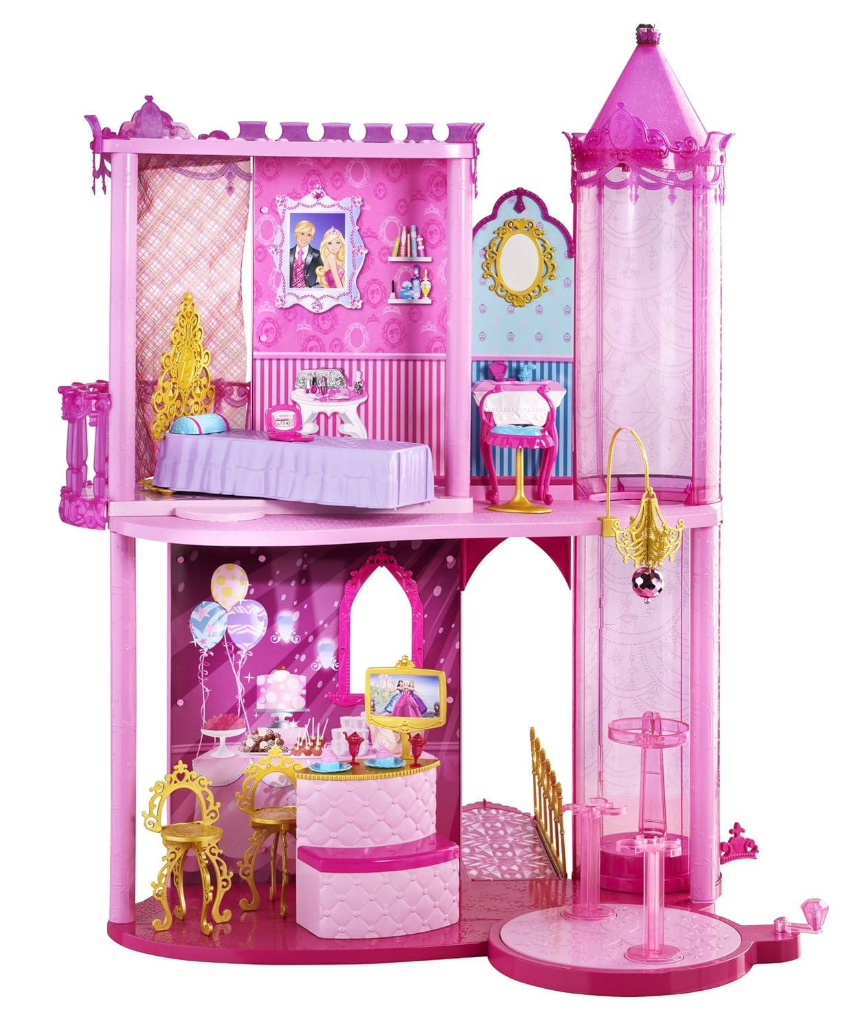 Mattel W5538 - Barbie Prinzessinnen-Schloss