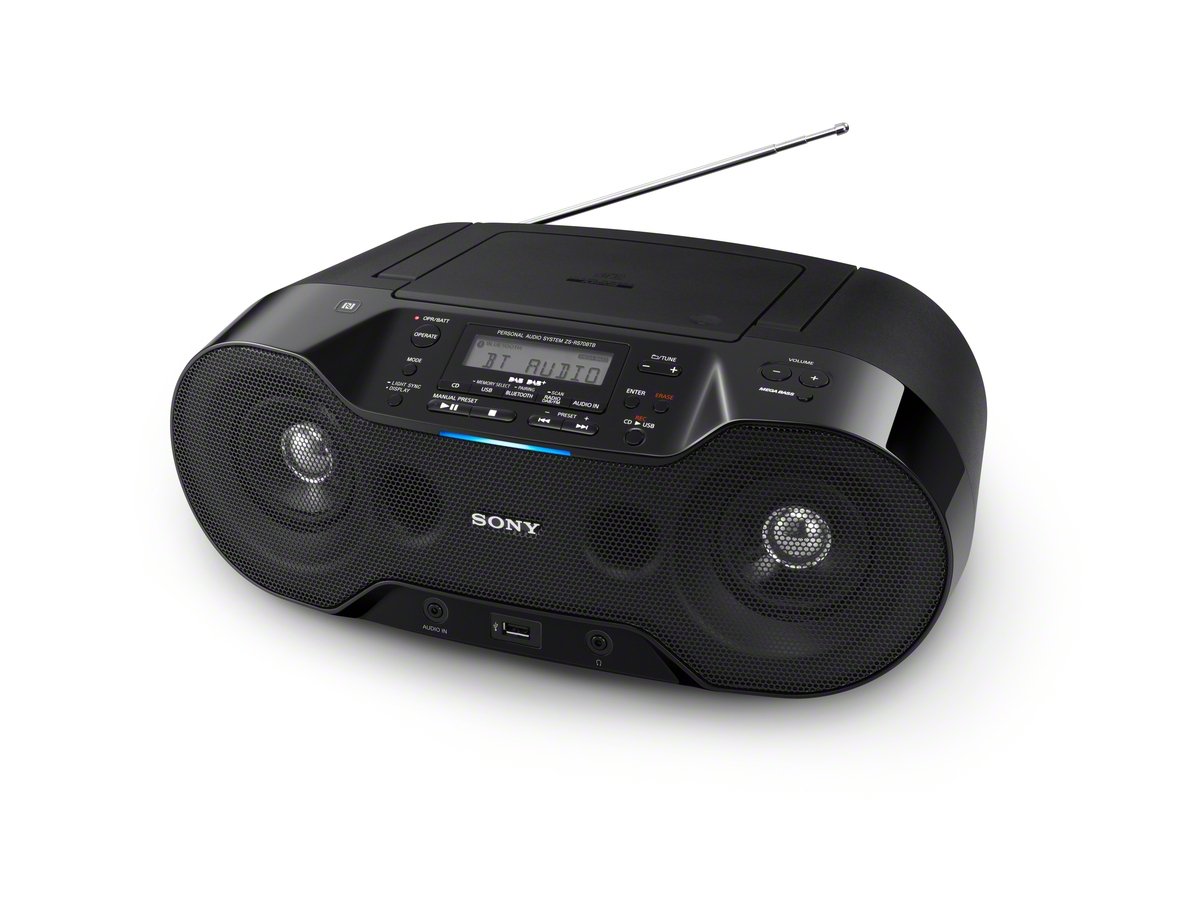Sony ZS-RS70BTB Digitales CD-Audiosystem
