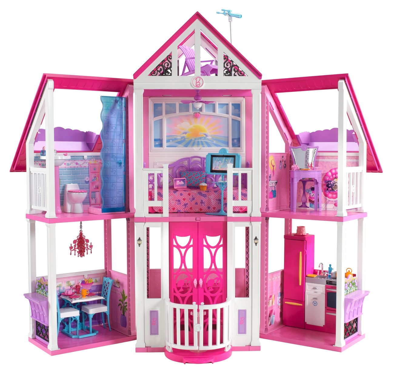 Mattel Barbie W3141 - Puppe Traumhaus