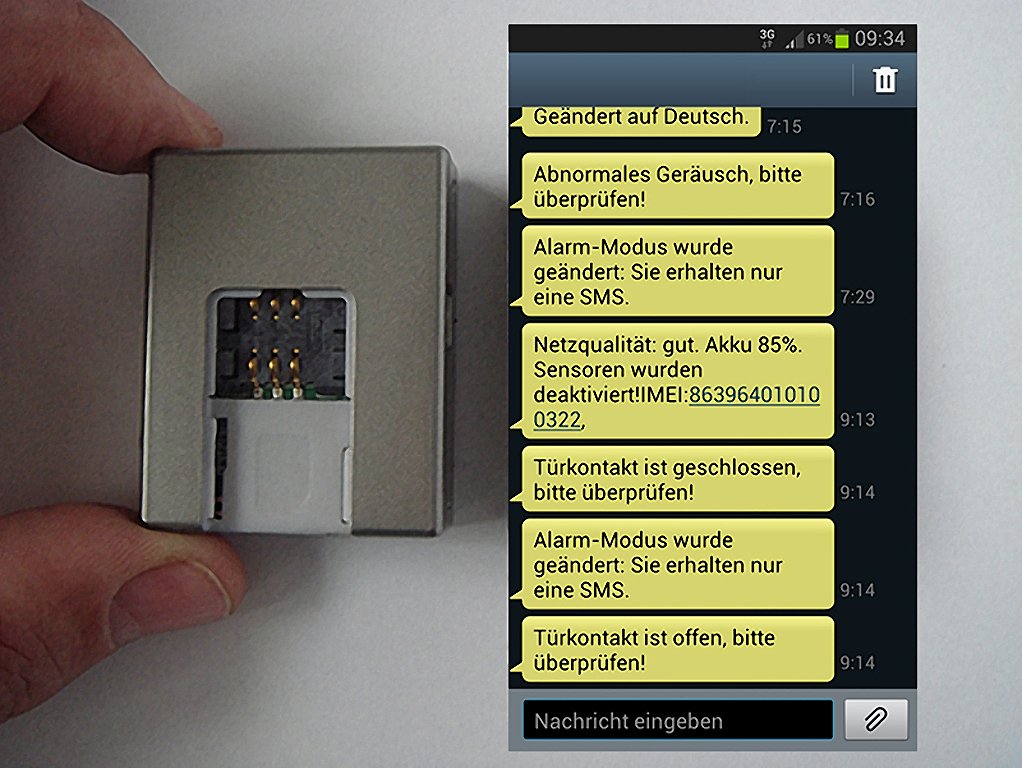 GSM Türalarm - Alarm auf Ihr Handy -