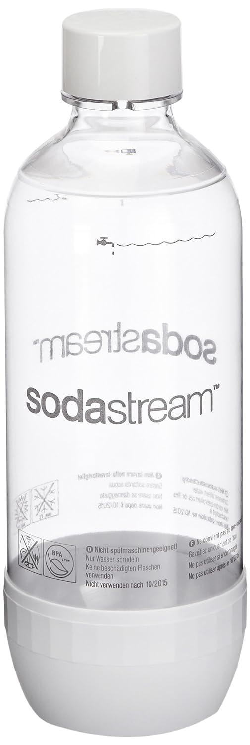 SodaStream 1L PET-Flasche, weiß