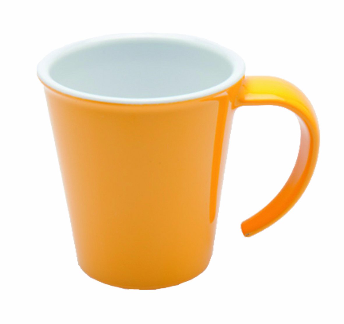 Ornamin Kaffeepott (außen gelb / innen