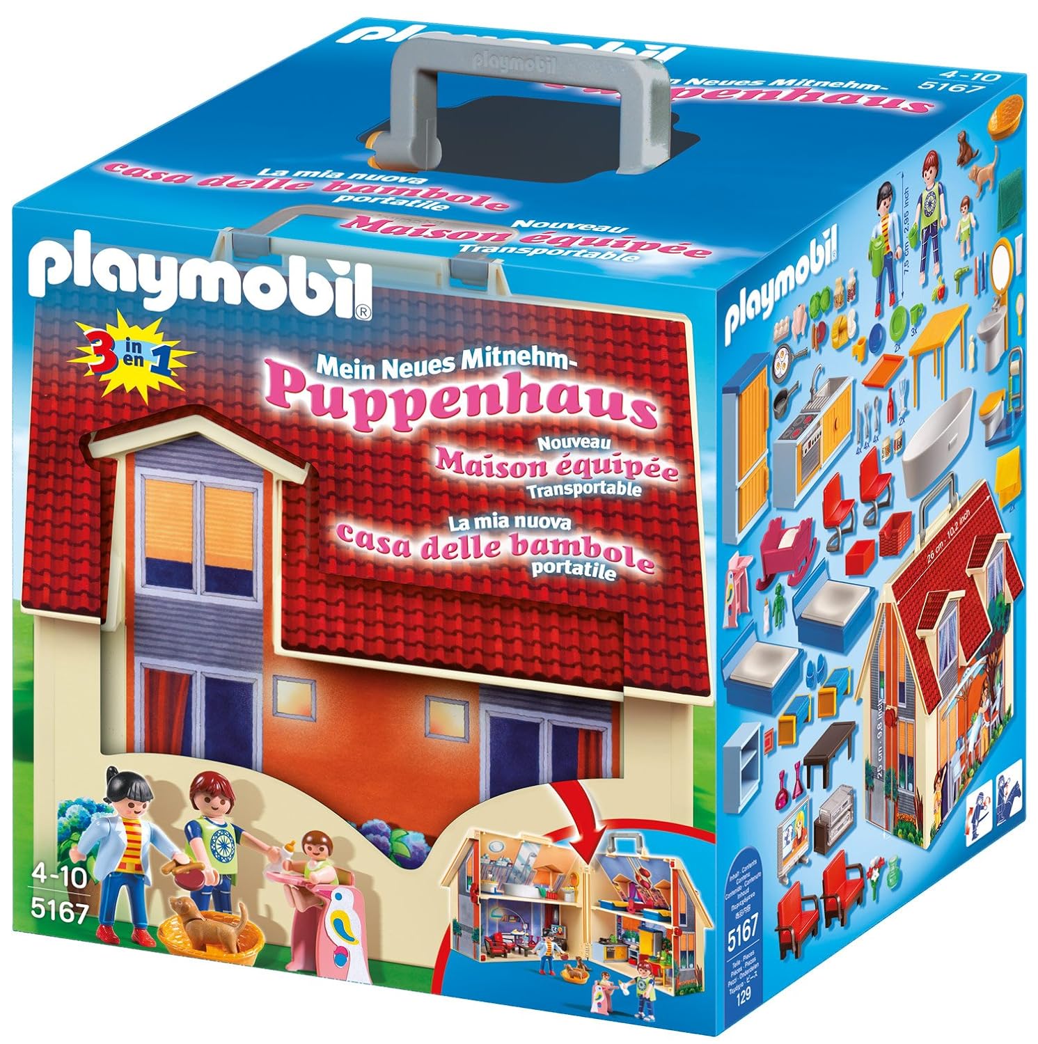 PLAYMOBIL 5167 - Neues Mitnehm-Puppenhaus